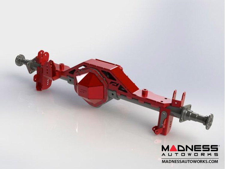 Jeep Wrangler JK Rear 1 Ton Axle Swap W/GM 14 Bolt MADNESS Autoworks